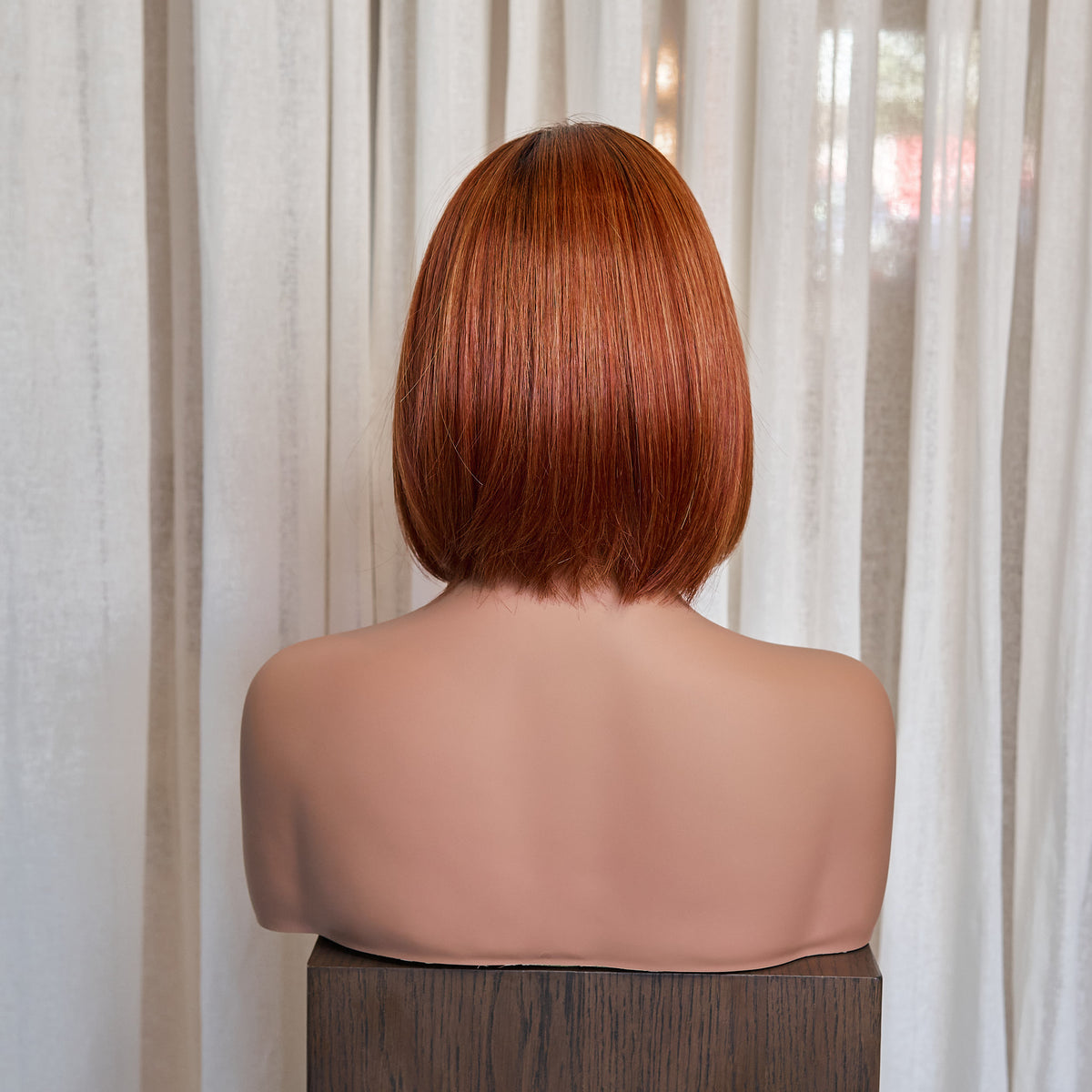 Genesis Hand Tied™ 10" Bob - Burnished Auburn