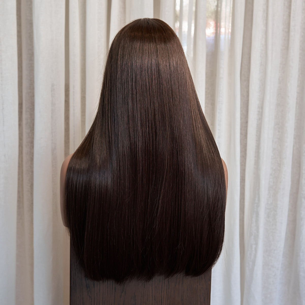 Genesis Hand Tied™ 22" Wig- Deep Espresso