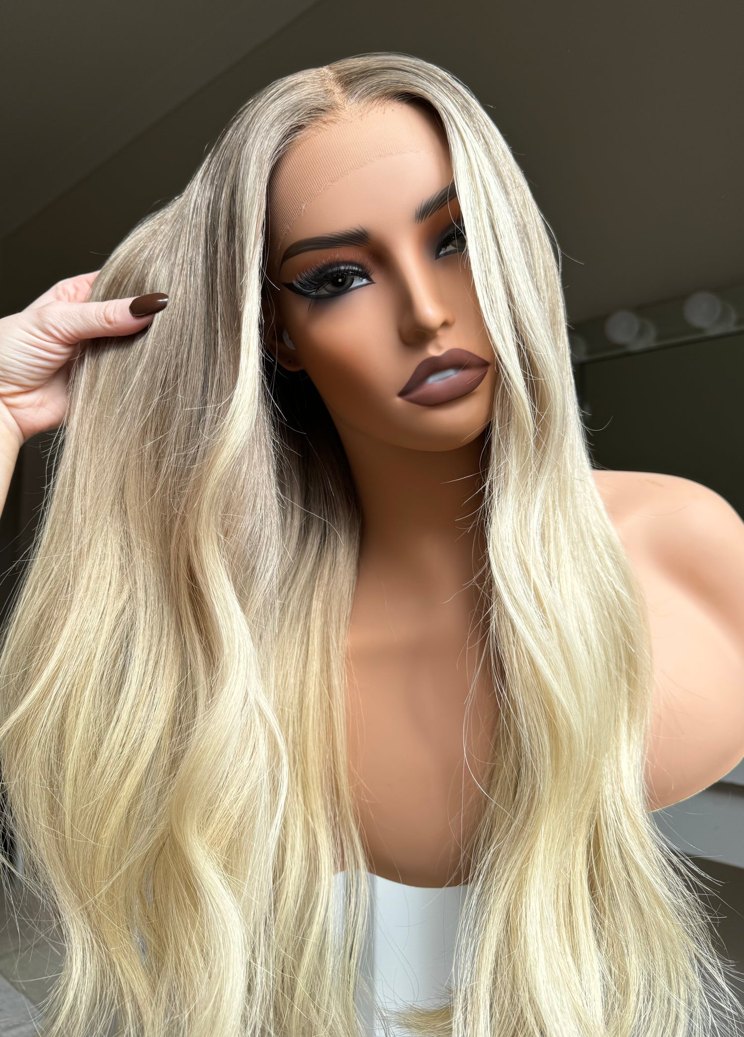 LILLIAN - Blonde - Human Hair Wig