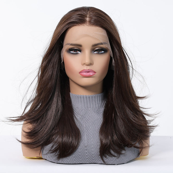 Dark Brown 13x6 Lace Front Wig - MARKETPLACE