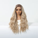 Honey Blonde Wavy 13x6 Lace Front Wig - MARKETPLACE