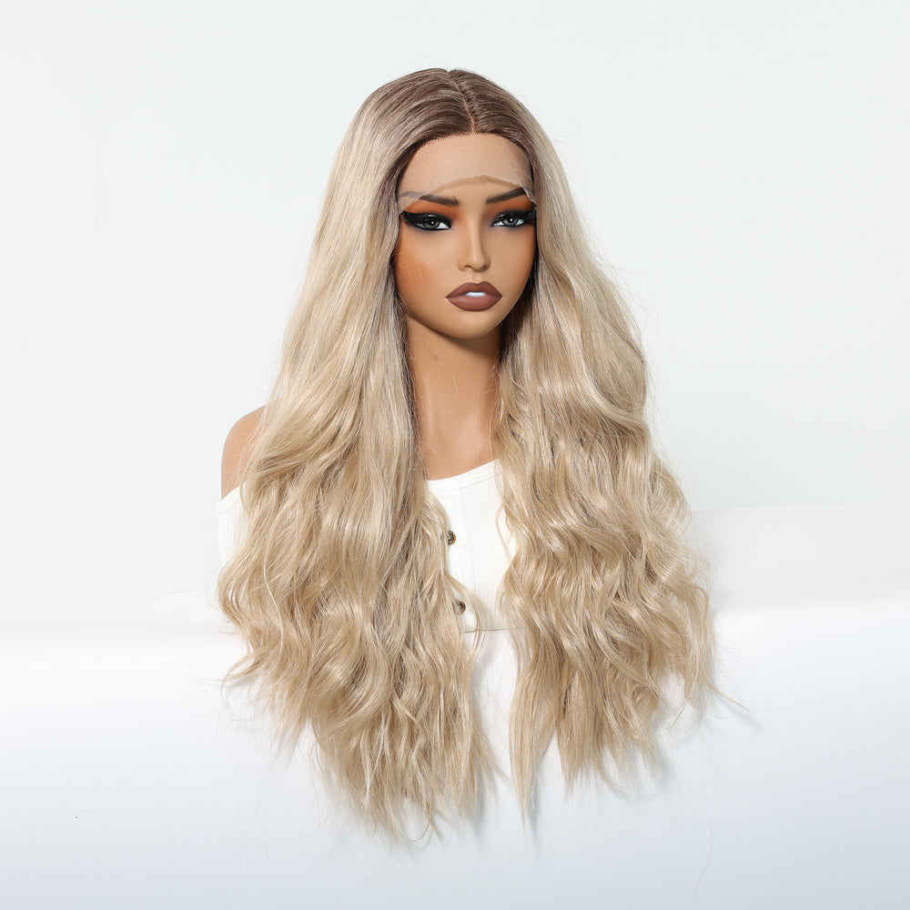 Honey Blonde Wavy 13x6 Lace Front Wig - MARKETPLACE