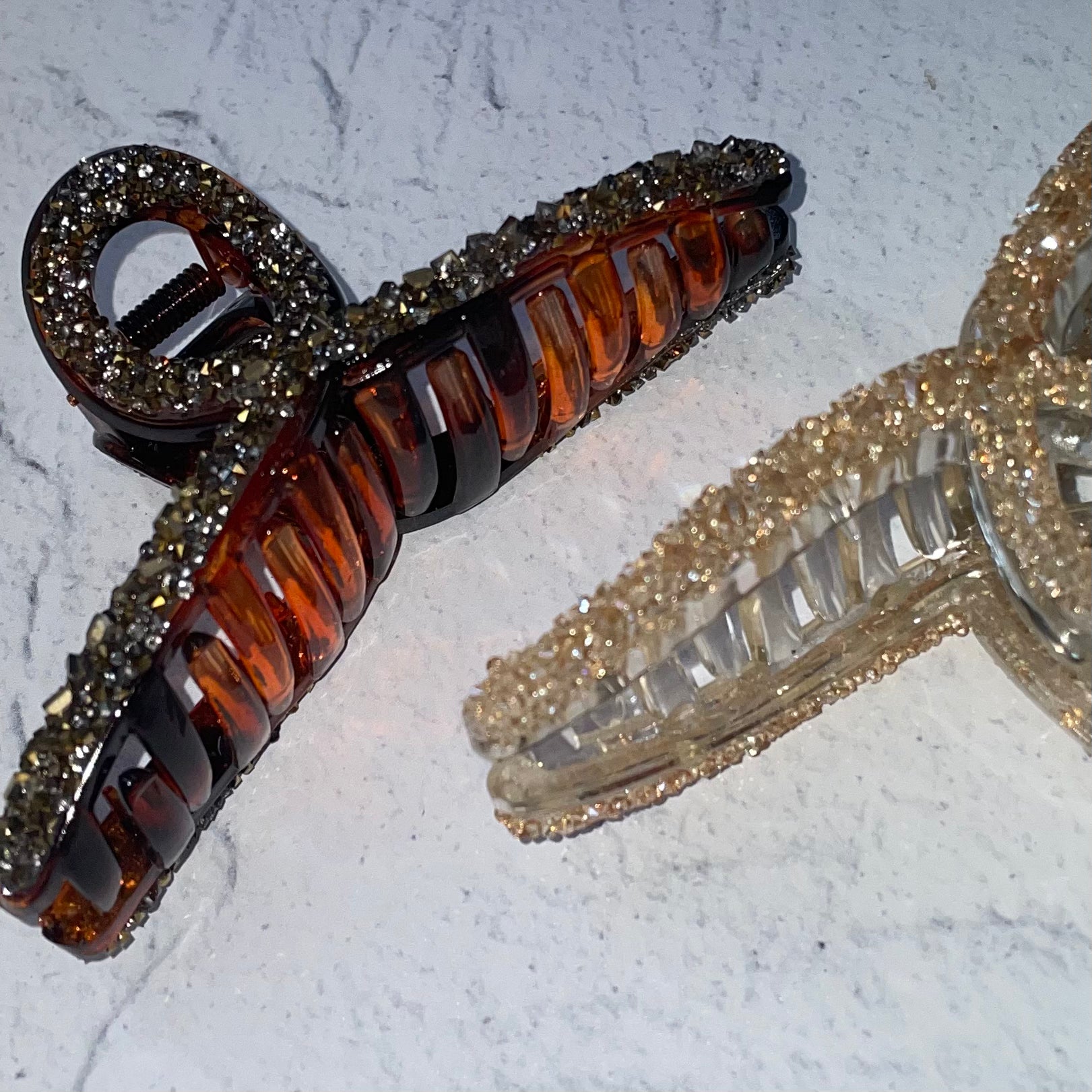 crystal claw clip | Milk &amp; Honey Wigs