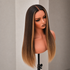 KARINA brown human hair lace front wig | Milk & Honey Wigs