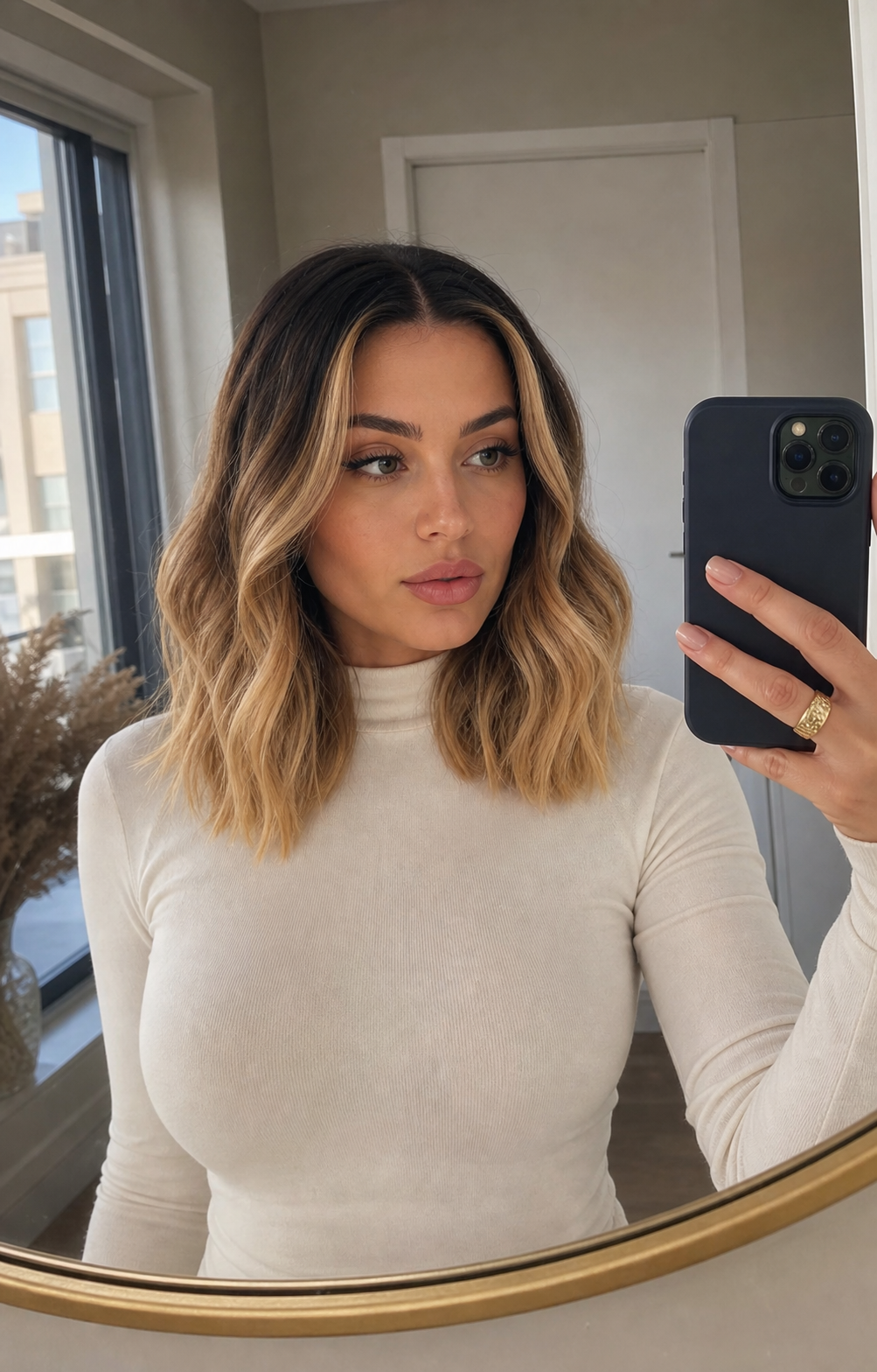 LORELEI 10 INCH BOB - Ombre Brown - Human Hair Wig