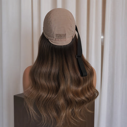 JADE 18 INCH - Ombre Bronde - Human Hair Wig