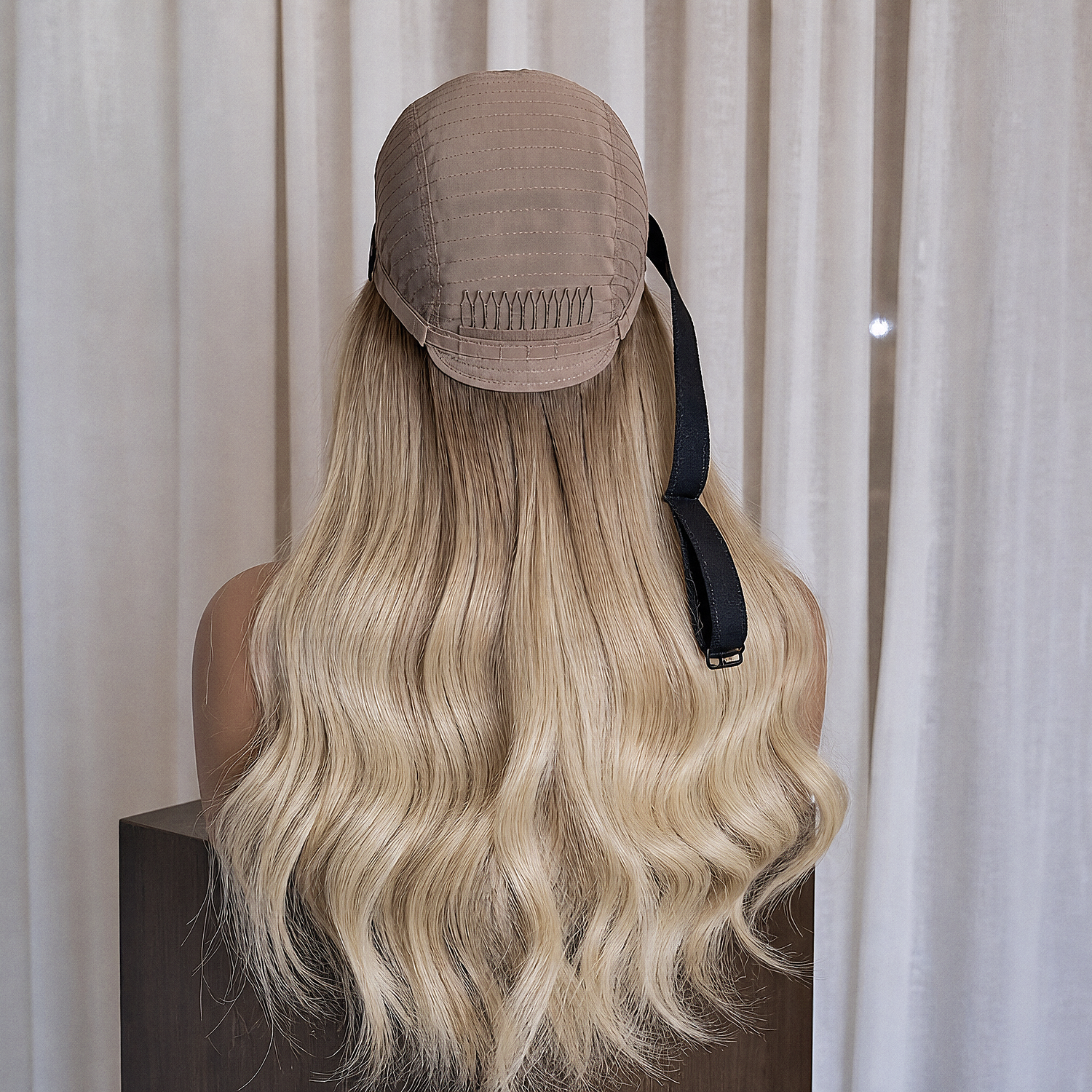 BRITNEY 18 INCH - Mixed Blonde Ombre - Human Hair Wig