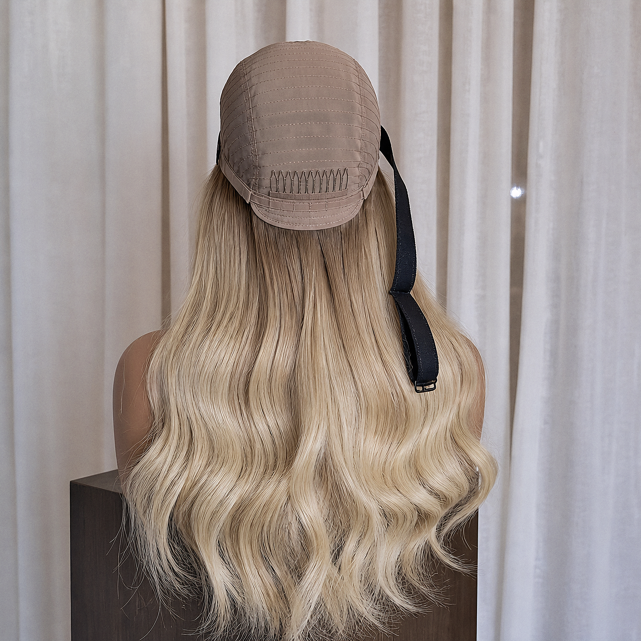 BRITNEY 18 INCH - Mixed Blonde Ombre - Human Hair Wig