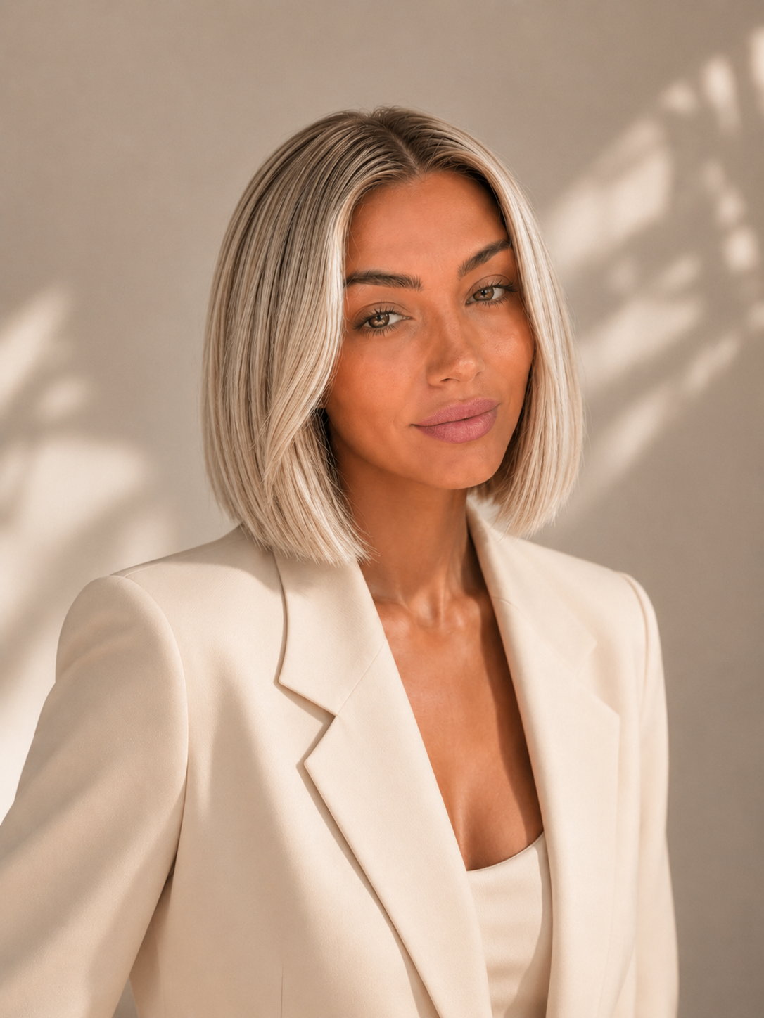 LUCIA 10 INCH BOB - Lived In Blonde - Human Hair Wig