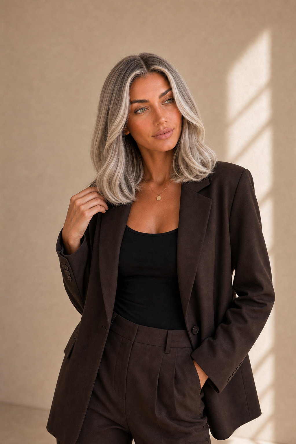 MARY 14 INCH - Lived In Blonde - Human Hair Wig