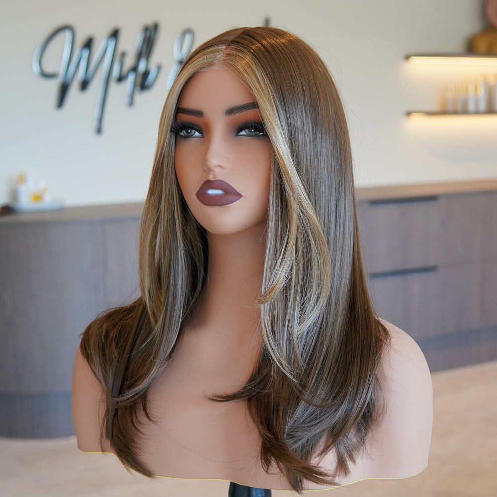 DAHLIA Silk Mono Top Lace Front Wig
