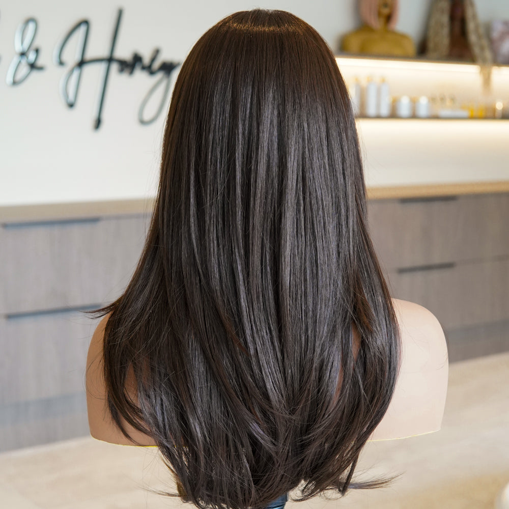 DAPHNE Silk Mono Top Lace Front Wig