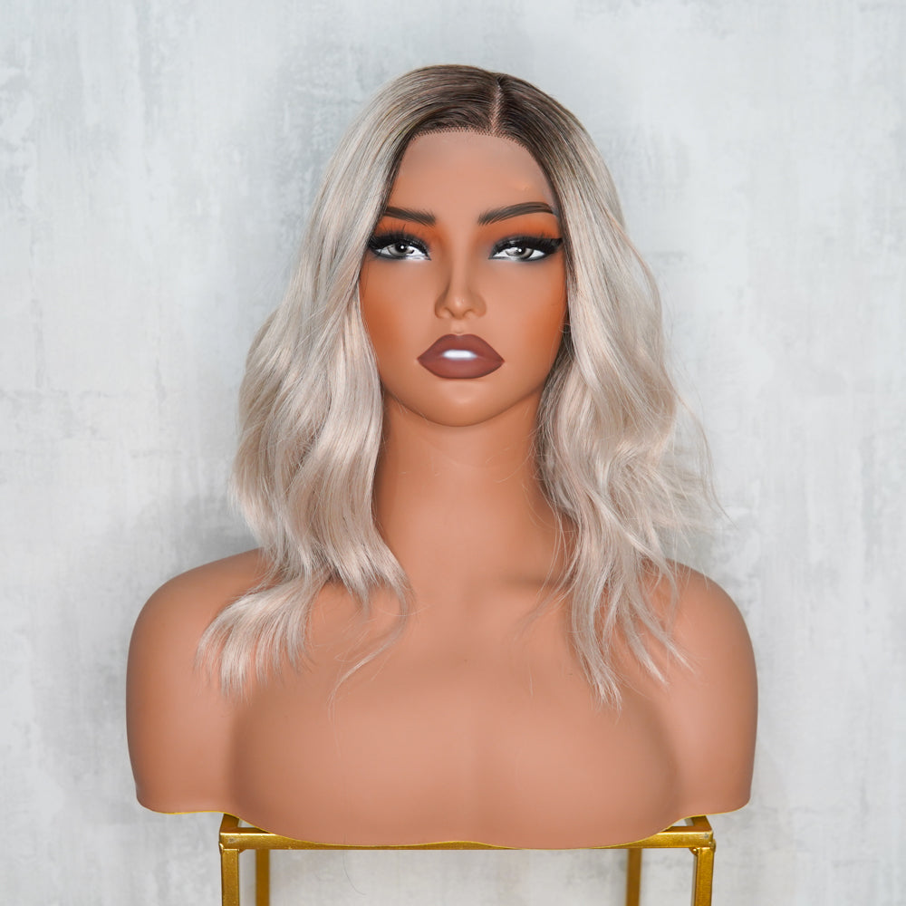 NOAH Ombre Ash Blonde Lace Front Wig