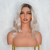 NOAH Ombre Ash Blonde Lace Front Wig