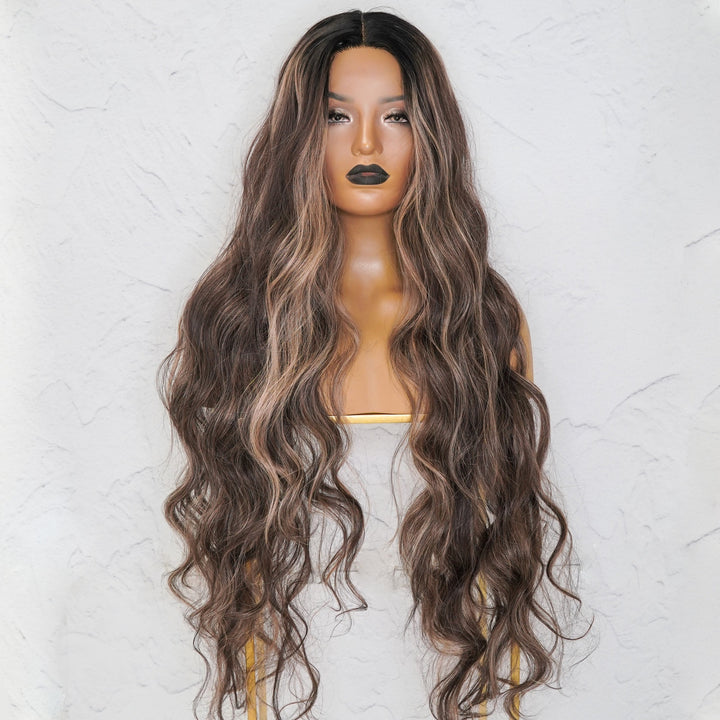 ZENDAYA Licorice Lace Front Wig