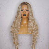 EVADNE Ombre Blonde Lace Front Wig