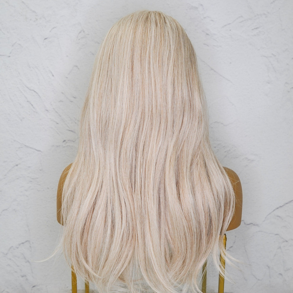 TARA White Blonde Lace Front Wig