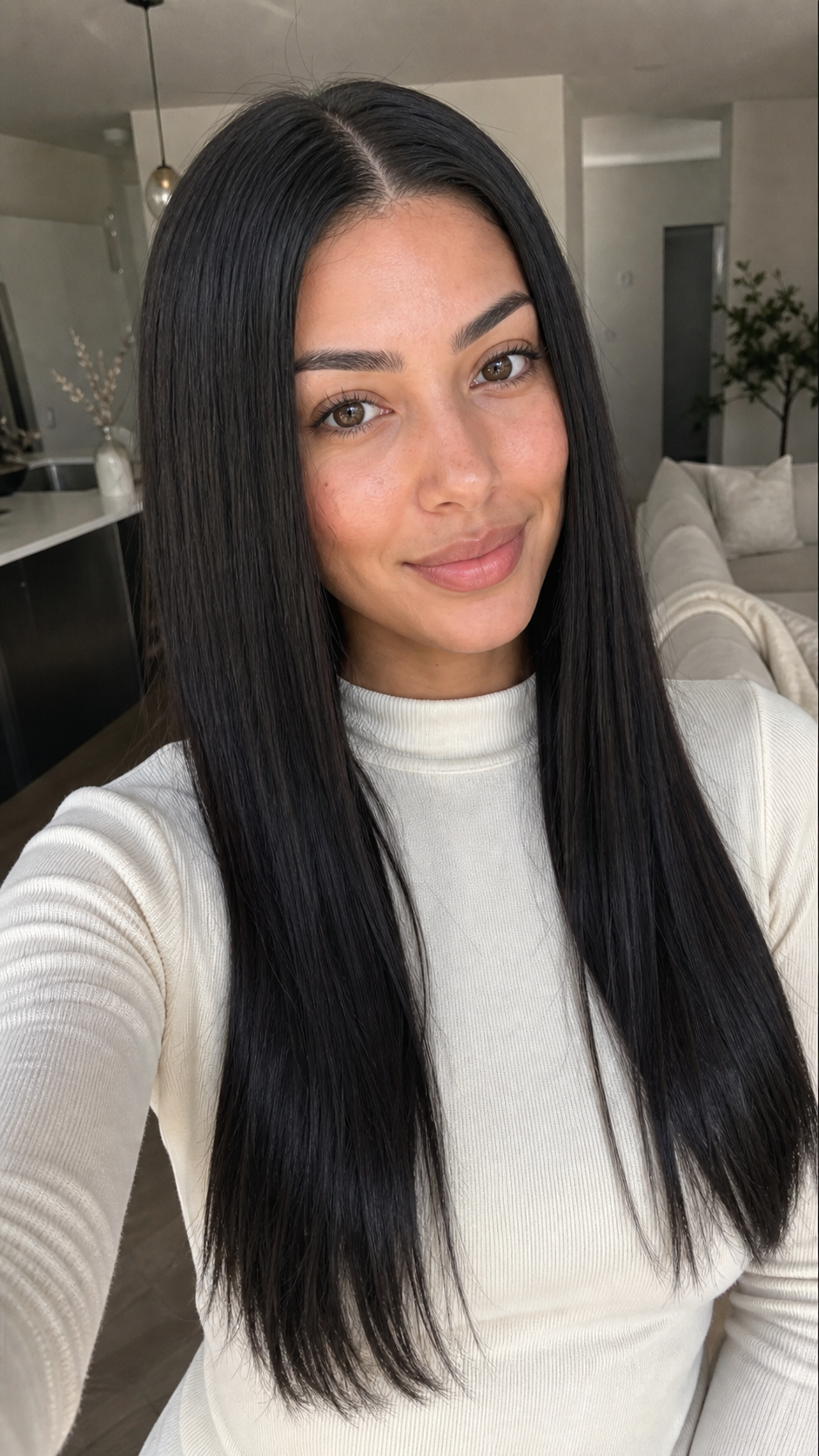 NICOLE 22 INCH - Natural Black - Human Hair Wig