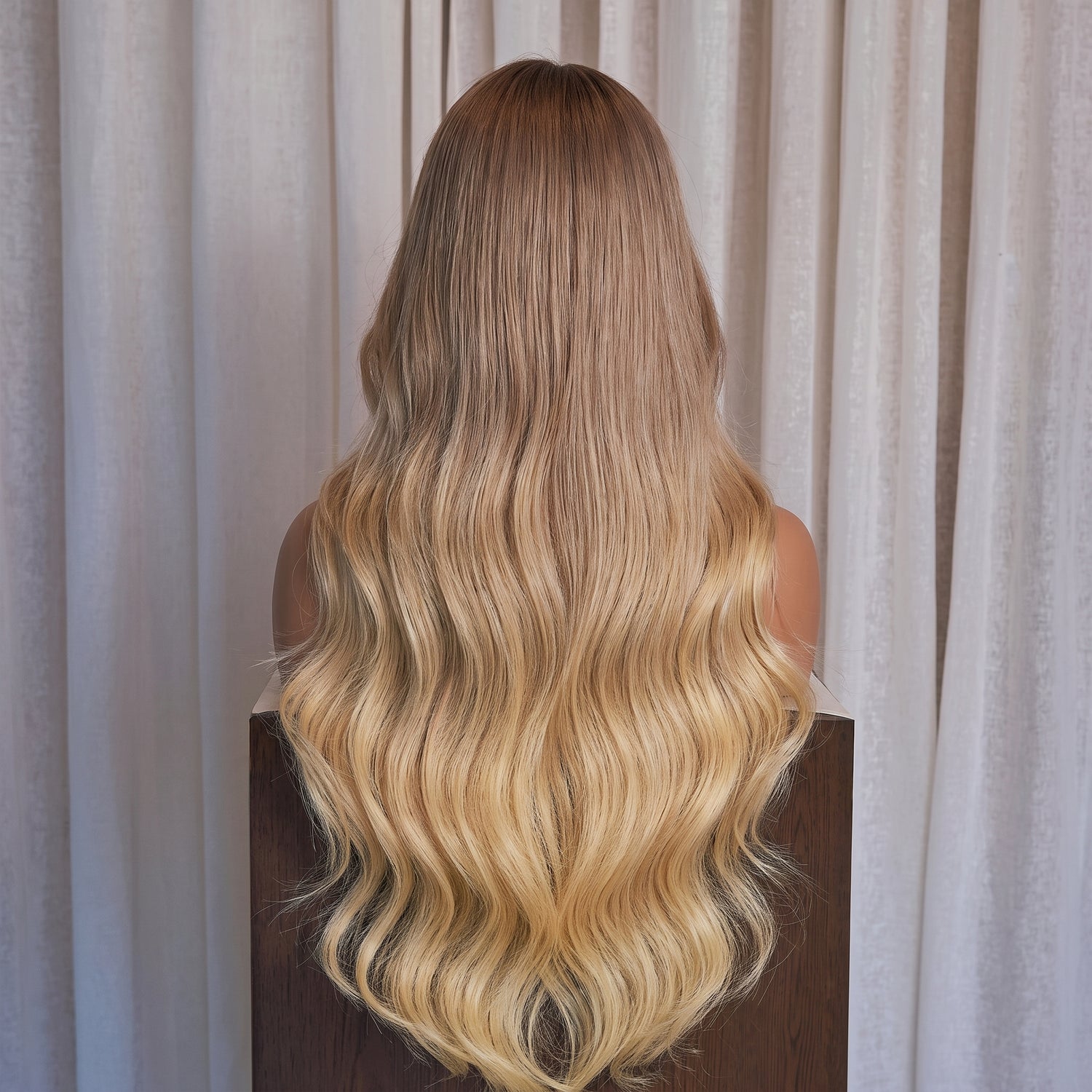 BRITNEY 22 INCH BOB - Mixed Blonde Ombre - Human Hair Wig