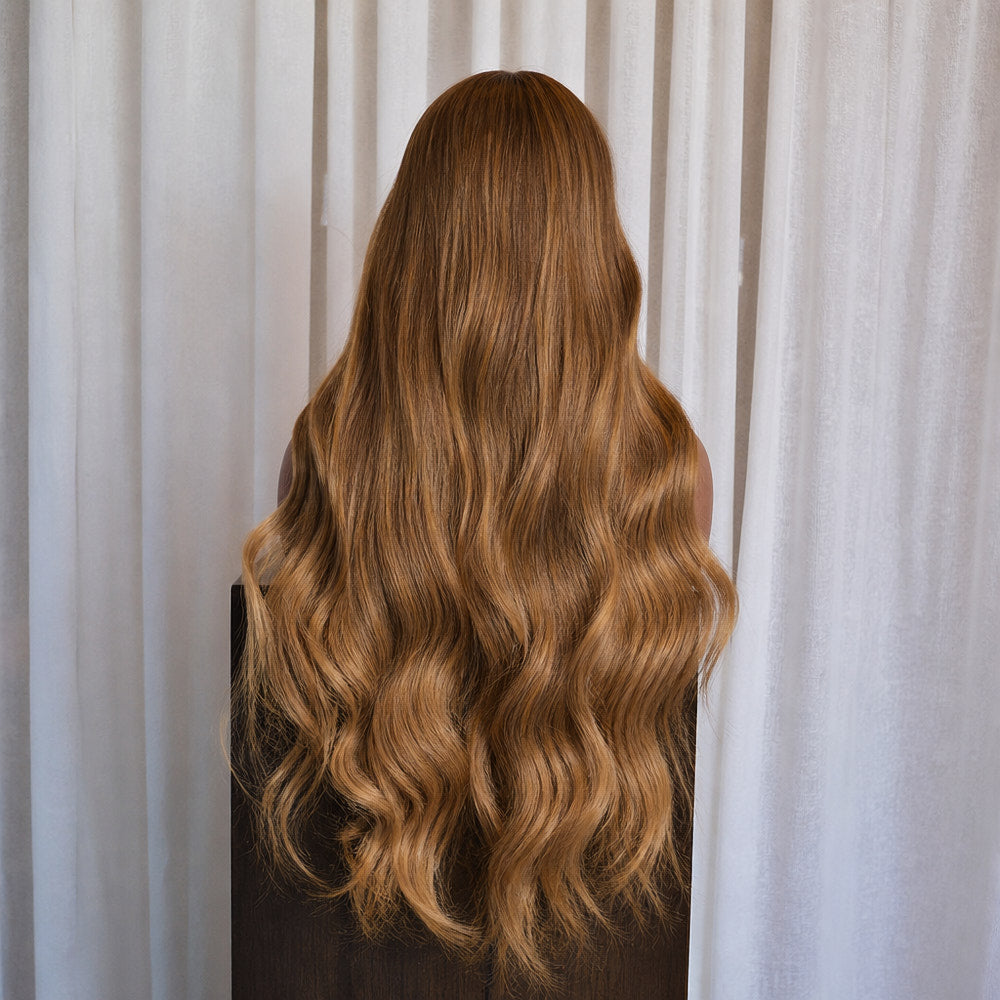 LOTTIE 26 INCH - Ginger - Human Hair Wig