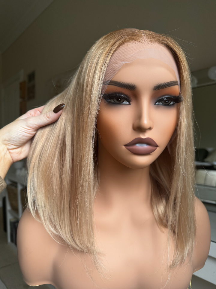Tammy Blonde Human Hair Lace Front Wig **Ready To Ship**