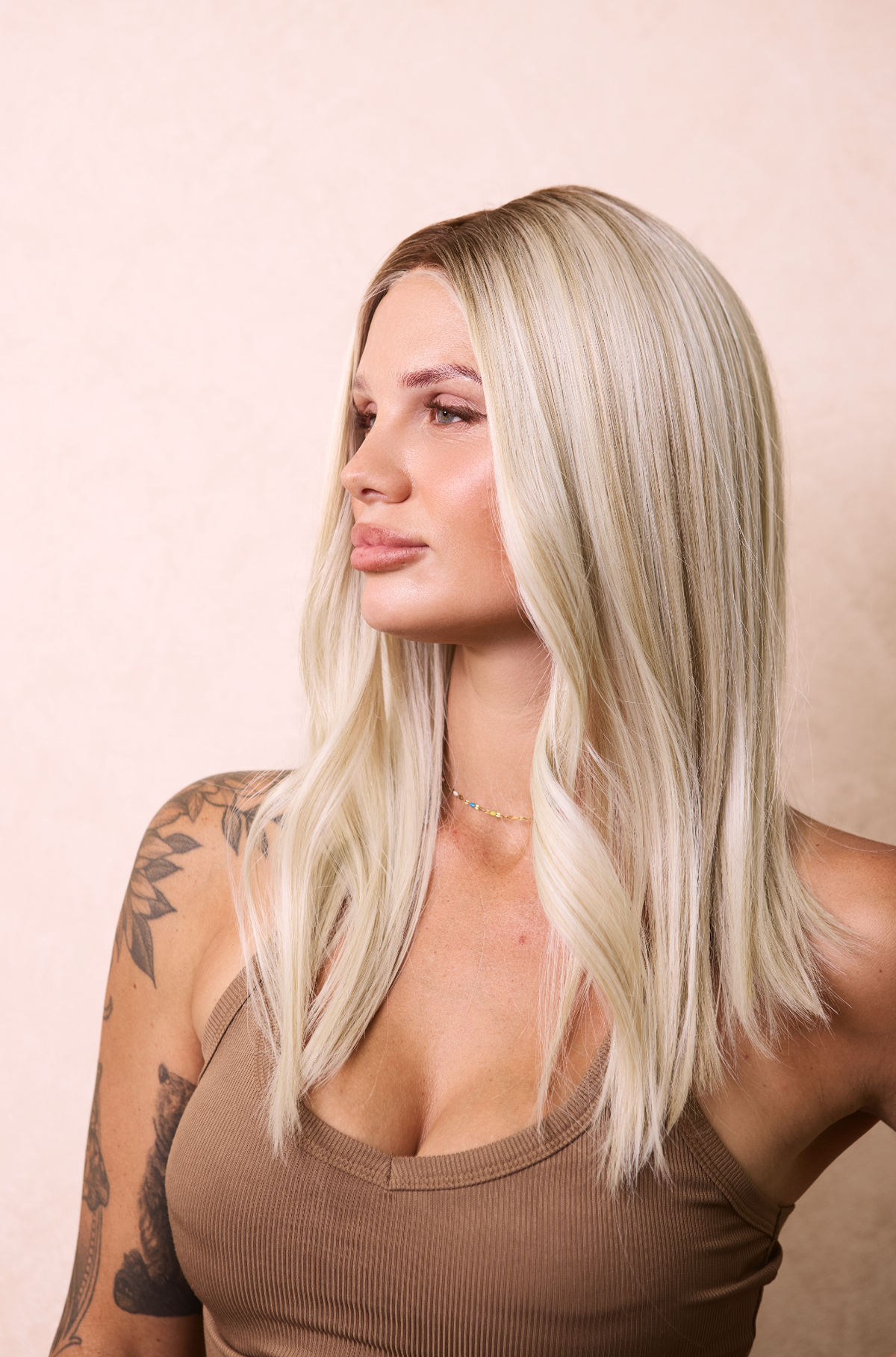 Genesis Hand Tied™ 16" - Soft Linen Blonde