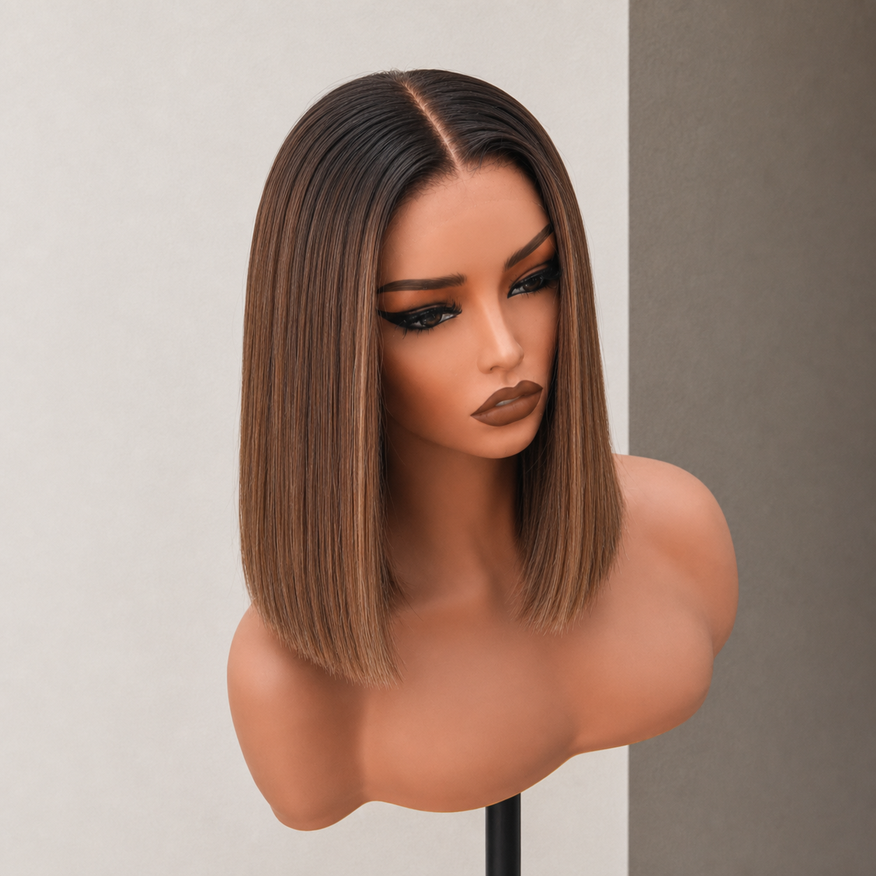 TIARNA 14 INCH - Brown - Human Hair Wig
