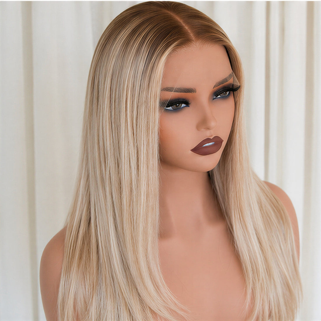 LIMITED EDITION - 18 Inch Campaign Blonde - Human Hair Wig