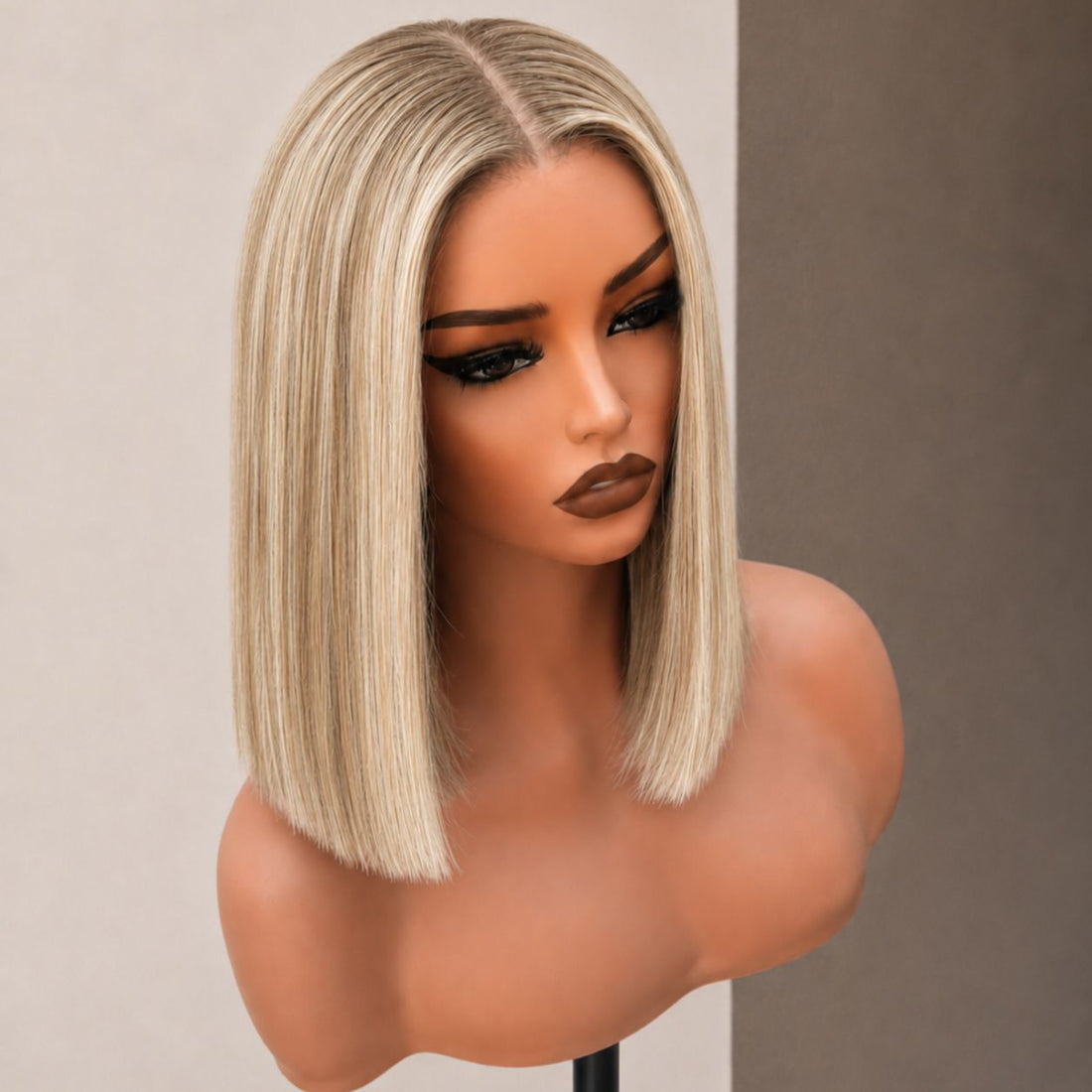 LUCIA 14 INCH - Lived In Blonde - Human Hair Wig
