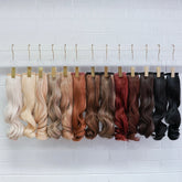 ABBY Synthetic 16” Loose Curl Ponytail - Milk & Honey Wigs