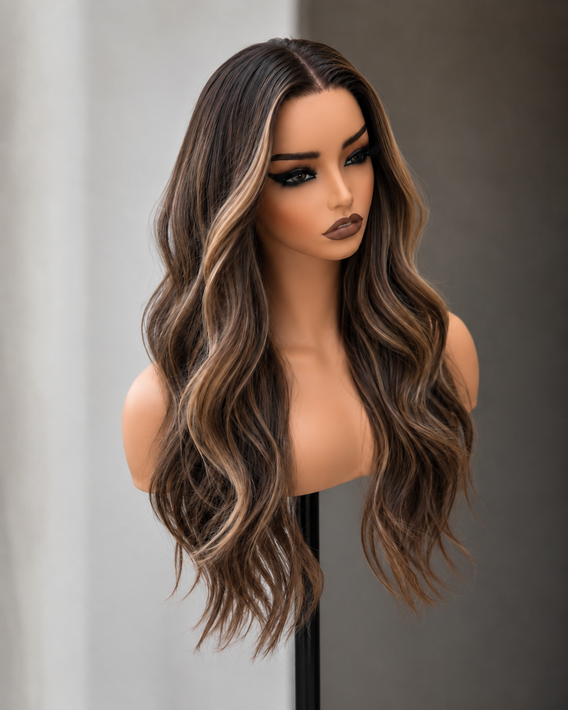 DOVE 26 INCH - Ombre Bronde - Human Hair Wig