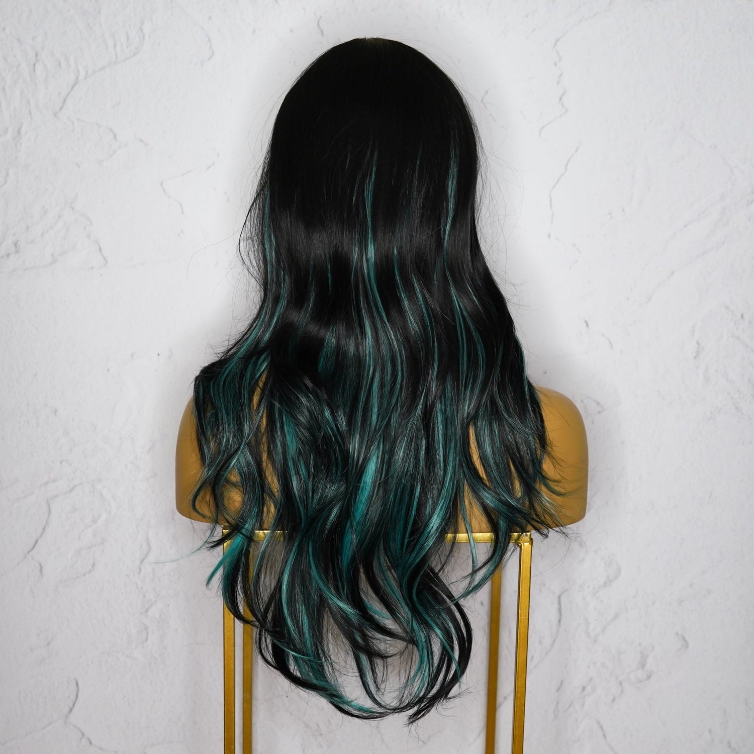 ALEXA Blue Fringe Wig - Milk &amp; Honey Wigs