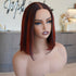 AMY - Red - Human Hair Wig - Milk & Honey Wigs