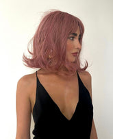 ANIME Mauve Fringe Wig - Milk & Honey Wigs