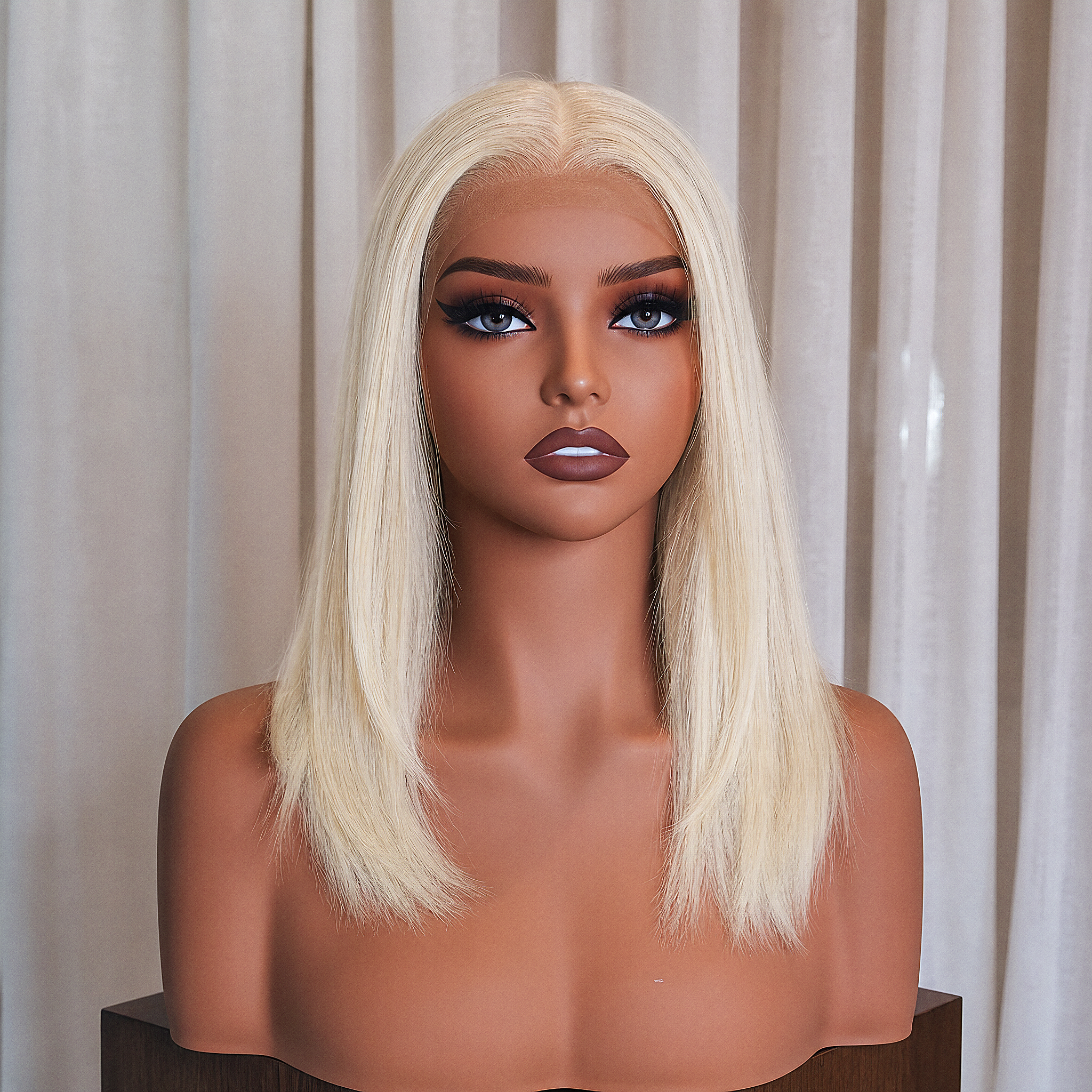 ASHANTI 14 INCH - Blonde - Human Hair Wig