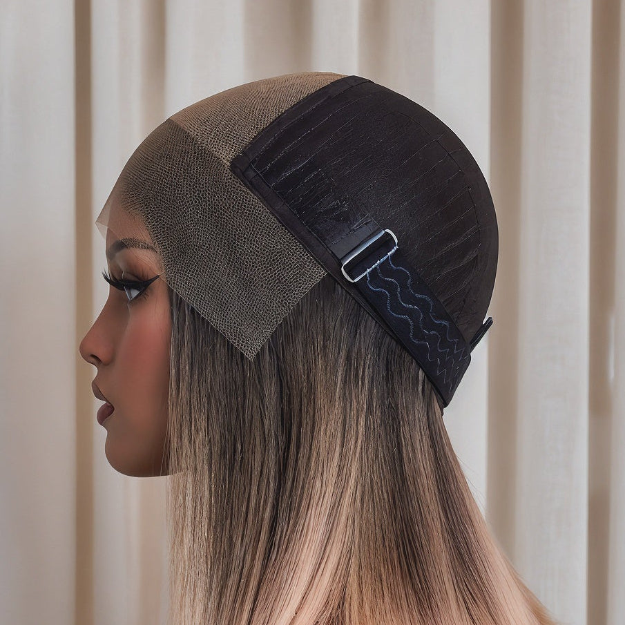 ALINA 10 INCH BOB - Ombre Brown - Human Hair Wig