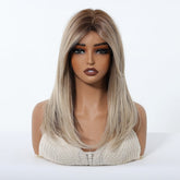 Ash Blonde Balayage with Layers Wig - MARKETPLACE - Milk & Honey Wigs