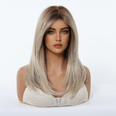 Ash Blonde Balayage with Layers Wig - MARKETPLACE - Milk & Honey Wigs