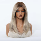 Ash Blonde Balayage with Layers Wig - MARKETPLACE - Milk & Honey Wigs