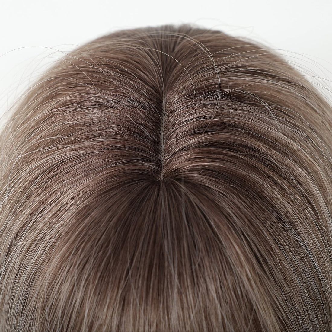 Ash Blonde Ombre with Soft Fringe Wig - MARKETPLACE - Milk &amp; Honey Wigs