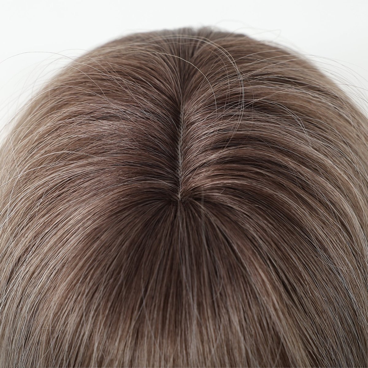 Ash Blonde Ombre with Soft Fringe Wig - MARKETPLACE - Milk &amp; Honey Wigs