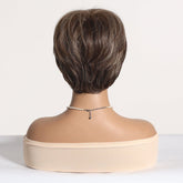 Ash Brown Layered Pixie Cut Wig - MARKETPLACE - Milk & Honey Wigs