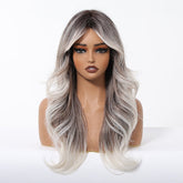 Ash Brown to Platinum Blonde Wig - MARKETPLACE - Milk & Honey Wigs