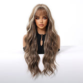 Ash Brown Wavy Wig - MARKETPLACE - Milk & Honey Wigs