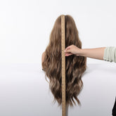 Ash Brown Wavy Wig - MARKETPLACE - Milk & Honey Wigs