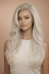 ASH - Root Blonde - Human Hair Wig | Milk & Honey Wigs