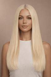 ASHANTI - Blonde - Human Hair Wig | Blonde, 22 Inch, 13x6 Lace Front, Human Hair | Milk & Honey Wigs
