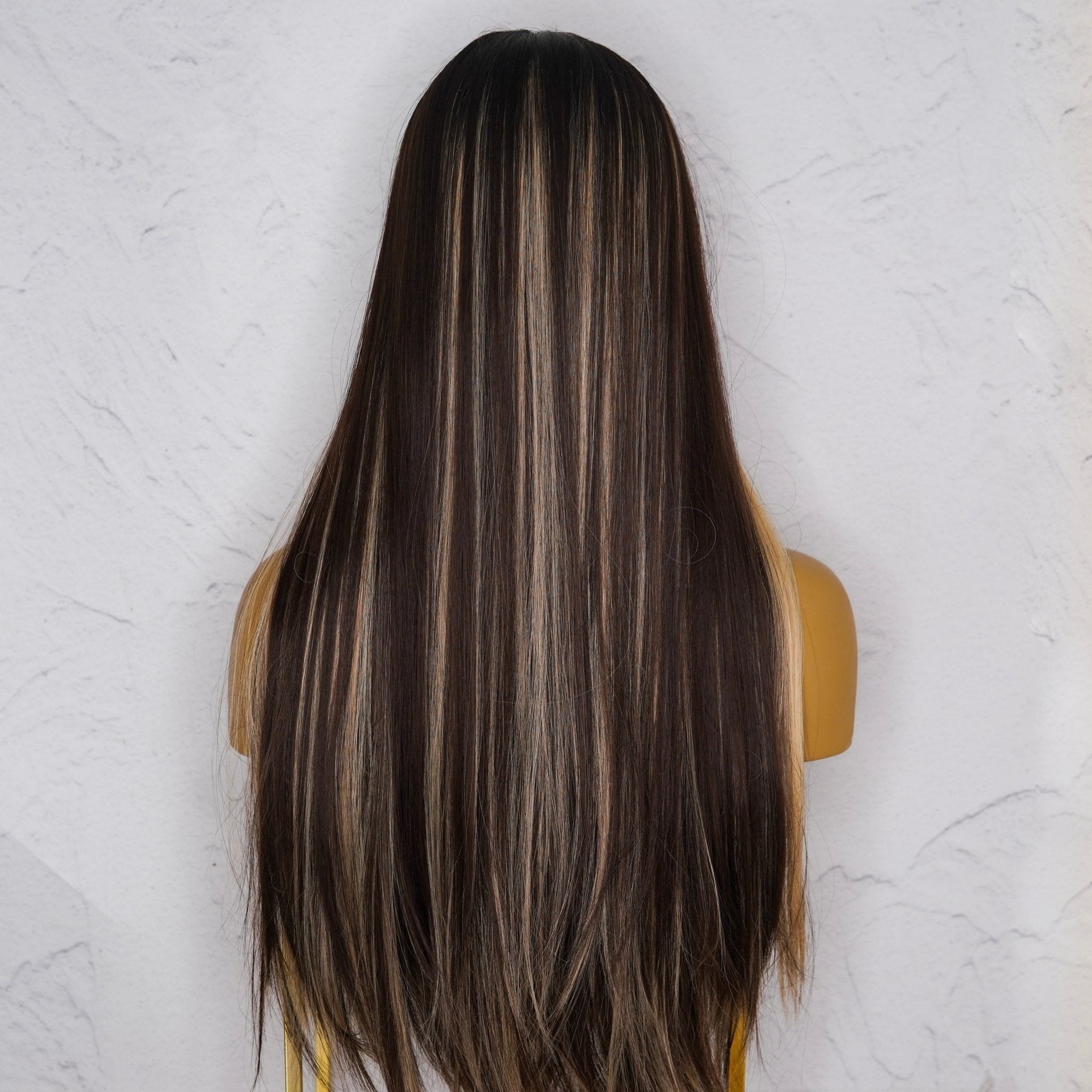 AVERY MOCHA Fringe Wig - Milk &amp; Honey Wigs