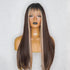 AVERY MOCHA Fringe Wig - Milk & Honey Wigs