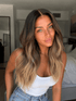 BETH - Ombre Brown - Human Hair Wig - Milk & Honey Wigs
